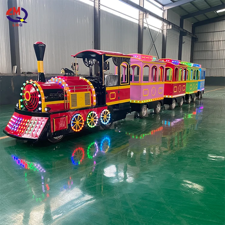Amusement Park Kids Electric Trackless Train Kids Mall Train for Sale