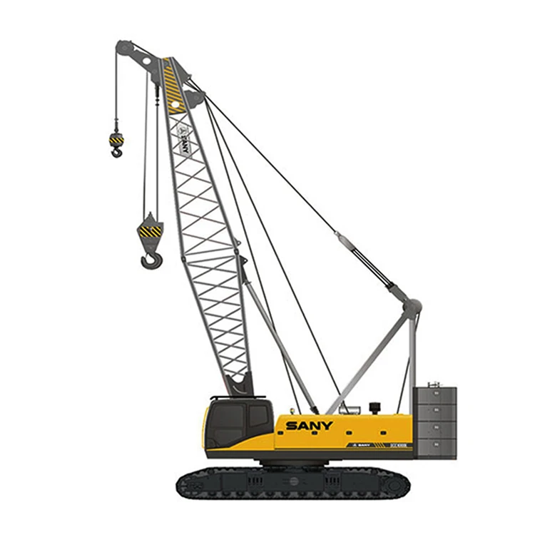 SANY Officially Certified Used 100t Crawler Crane SCC1000A-6 No.00226 With Core Components Engine Motor Pump Gearbox PLC