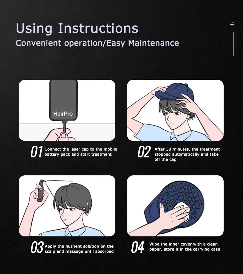 272 Red Light Therapy Cap Laser Hair Growth Laser Cap Laser Helmet For Hair Regrowth Home Use