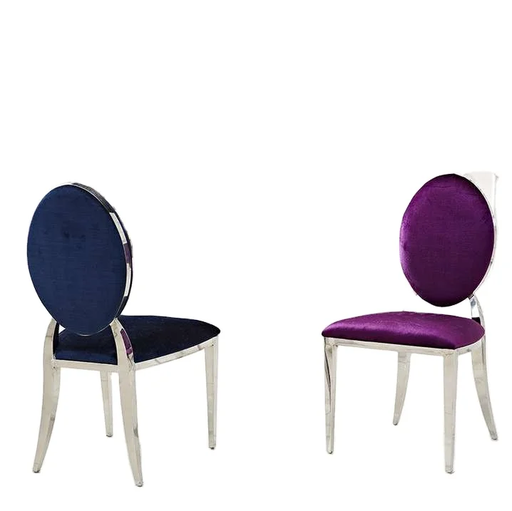 Multi - functional simple restaurant dining chair creative lint fabric chairs custom wholesale BR-C04