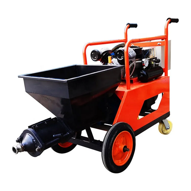 Factory supply Multi - function mortar spraying machine large flow interior and exterior coating aircraft