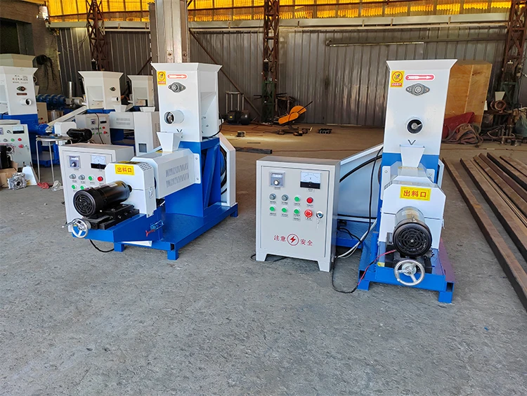 floating pellet feed granule making machine for salmon fish food