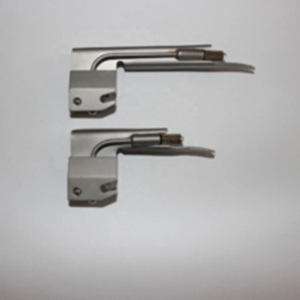 Cheap Price medical video laryngoscope reusable Metal Pediatric Bulb Light Laryngoscope Set hospital video laryngoscope price