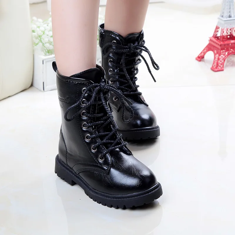 Children Casual Boots Fashion Kids Martin Boots Outdoor Comfortable Leisure Shoes Boys Girls Autumn Winter Warm Snow Boot Kids