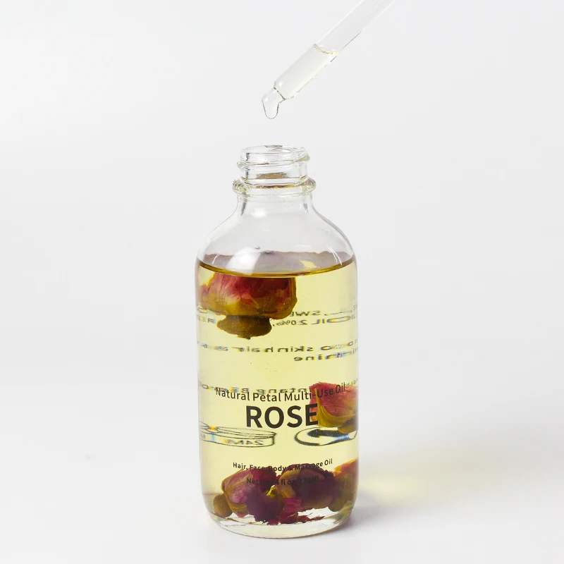 essential oil manufacturer selling all 100% organic natural oem label rose fragrance massage hair face body oil for skin