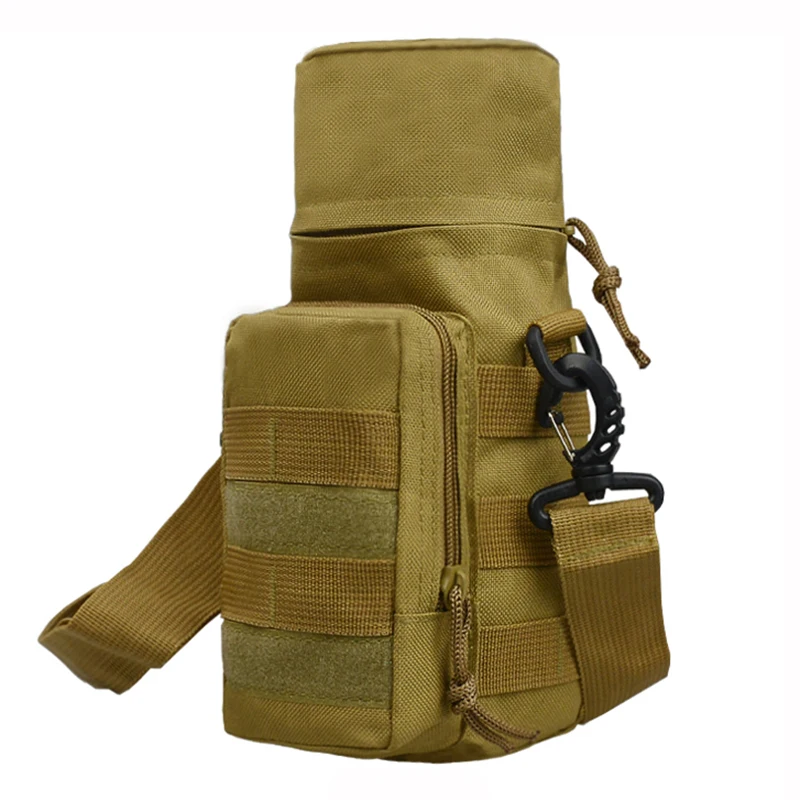 Portable Sling Shoulder Camouflage Tactical Bag Water Bottle Bag For Outdoor Travel