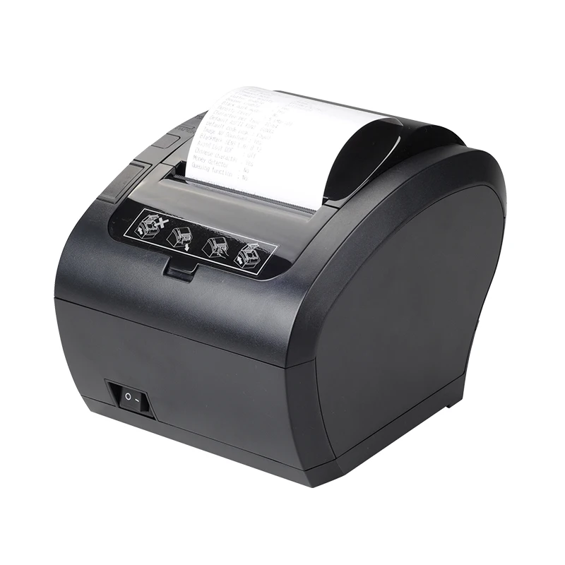 NT-806 80 мм Термальный чековый принтер автоматический резак ресторан кухня POS USB + Serial Ethernet Wi-Fi синий зуб