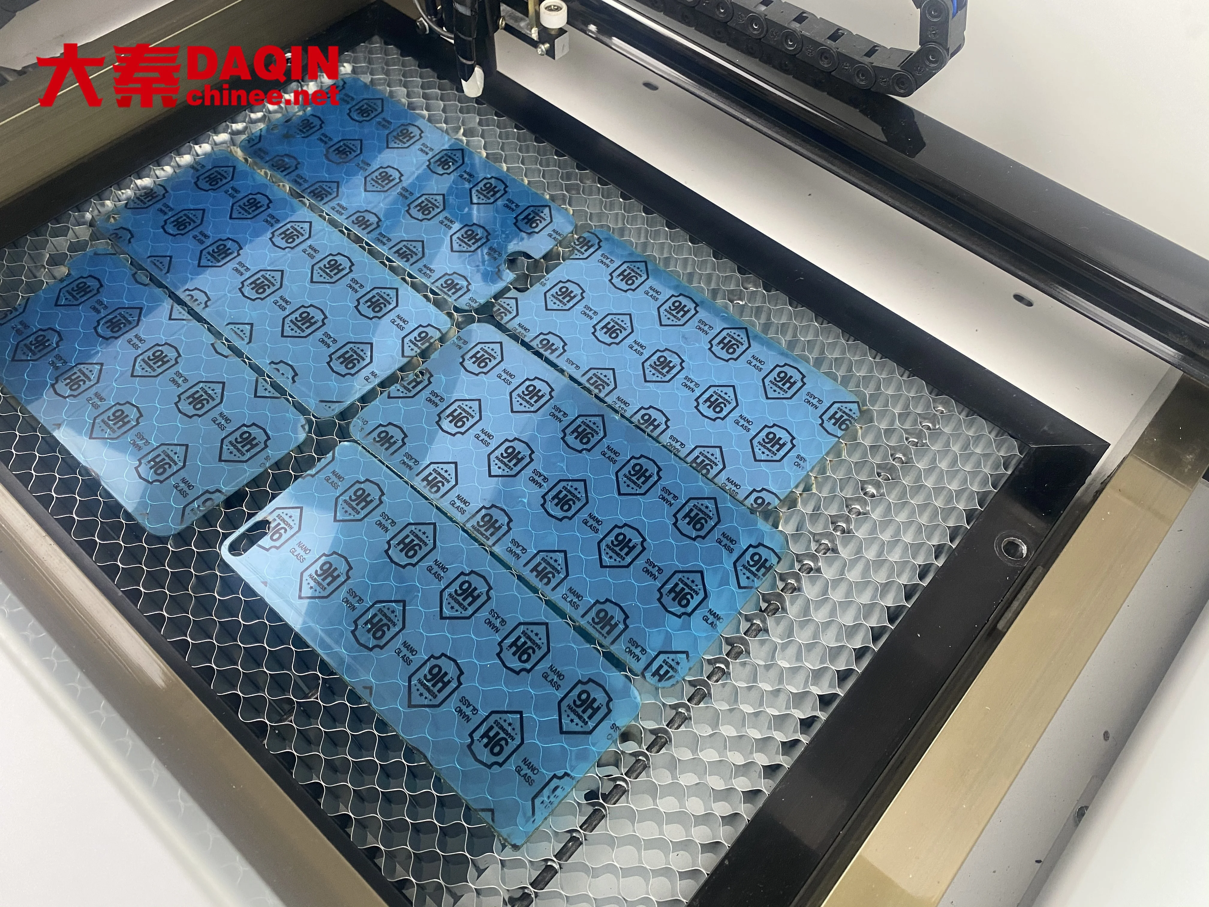DAQIN 9H Nano Tempered Glass Screen Protector Laser Machine Making Equipment For Cell Phone Tablet Laptop Camera Lens