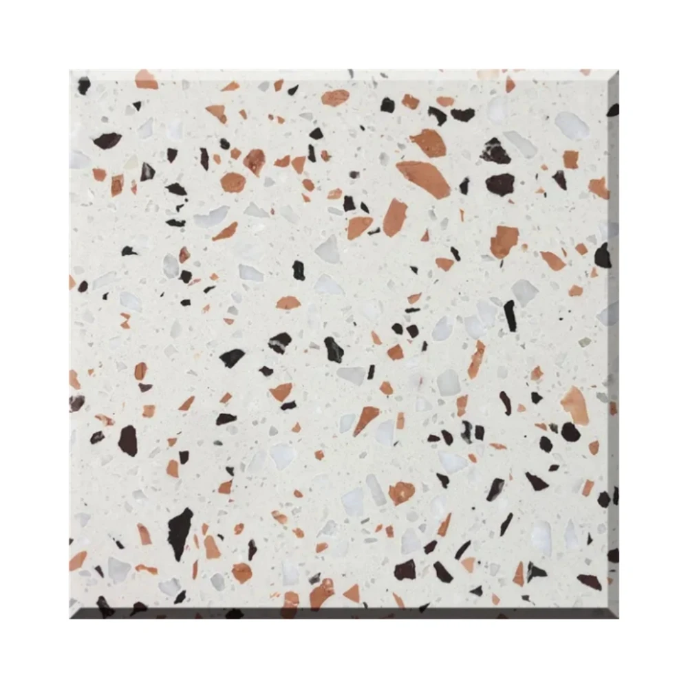 Factory Direct White Terrazzo Stone Diamond Polishing Stone for Terrazzo Machine Terrazzo Stone Chips