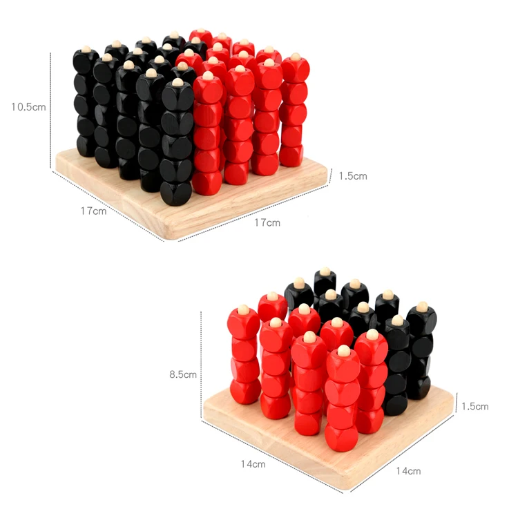New Style Funny Wooden Chessess Game Toys Amazon Best Selling Kids Intelligence Development Educational Toys