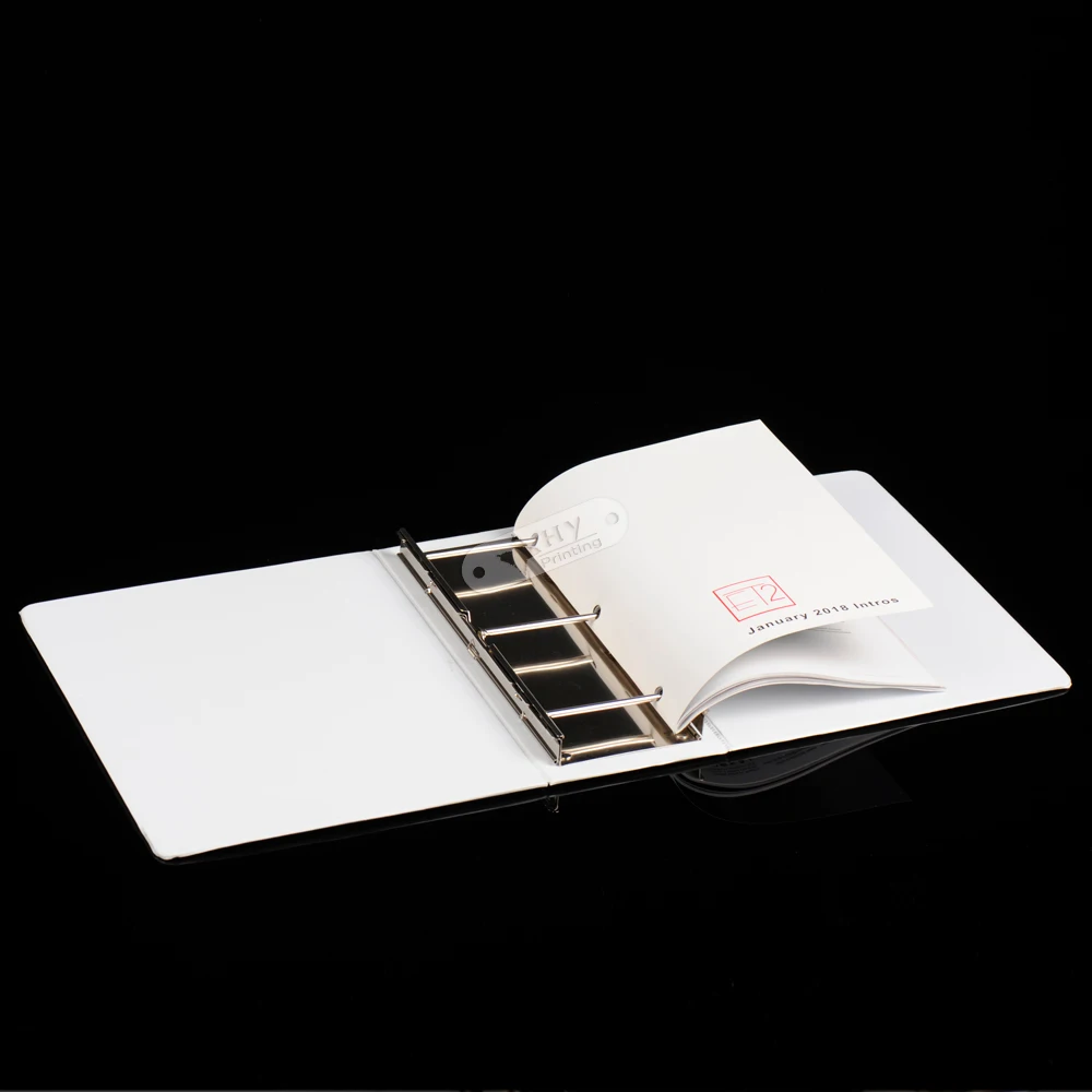 A4 Metal Tube File Folder Pipe Catalog Post Binder Pins Folder