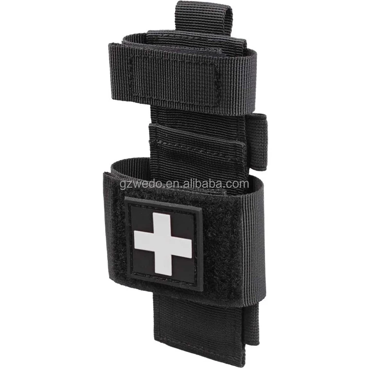 Tactical Tourniquet Pouch Holder, Molle Trauma Medical Shear Pouch Molle PALS Belt Loop EMT Tools Pouch EDC Tactical Gear Holder