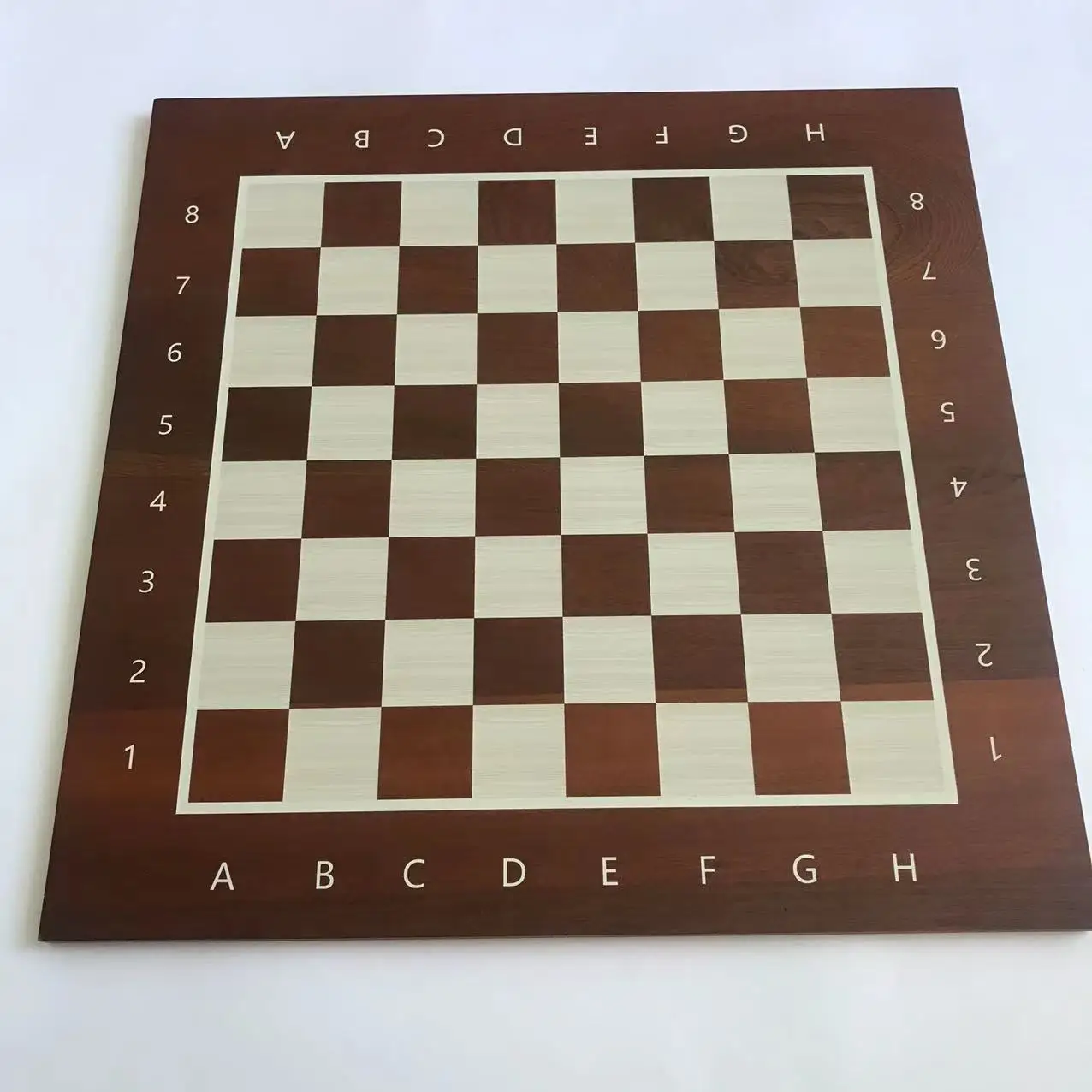 Роскошная деревянная шахматная доска только большого размера 21x21 дюйма большая игра высокое качество с правилами печати