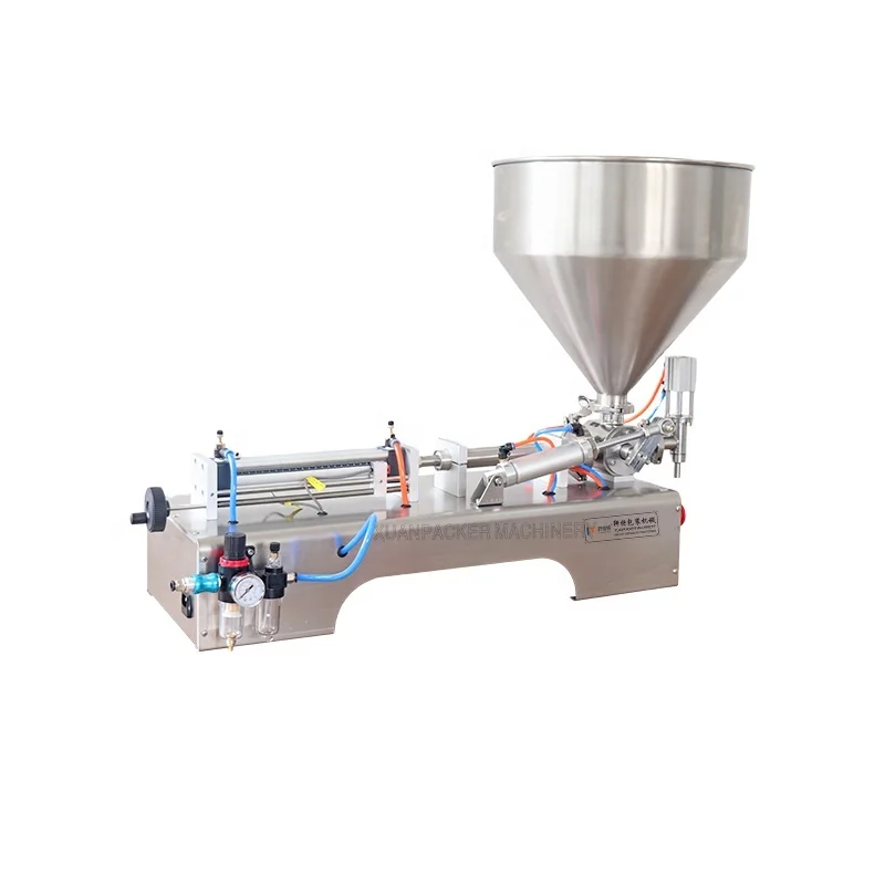 semi automatic lotion pet bottle cosmetic filler water beverage jelly  cream piston paste beer liquid filling machines
