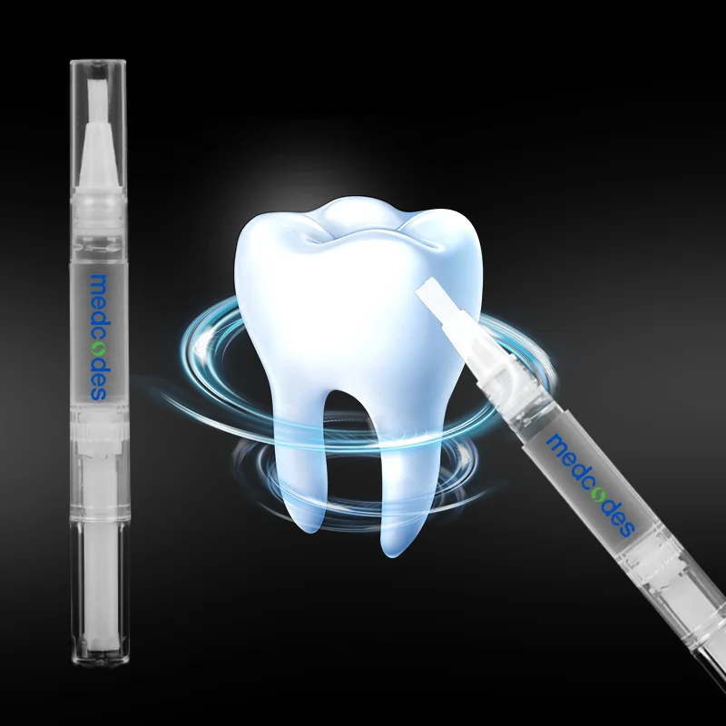 2ml OEM Private Label Transparent Type 35% Cp Dental Bleaching Beauty Teeth Pen Gel Yellow Teeth Pen Teeth Whitening Pencil Pen