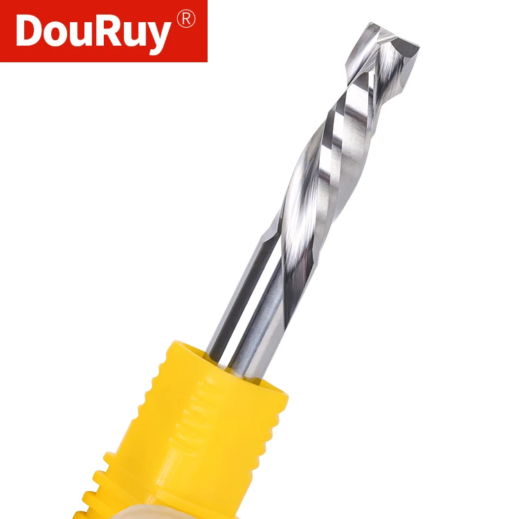 Factory Wholesale Price Two Flutes Router Bit Tungsten Steel Carbide Compression End Mill Up Down CNC Bits