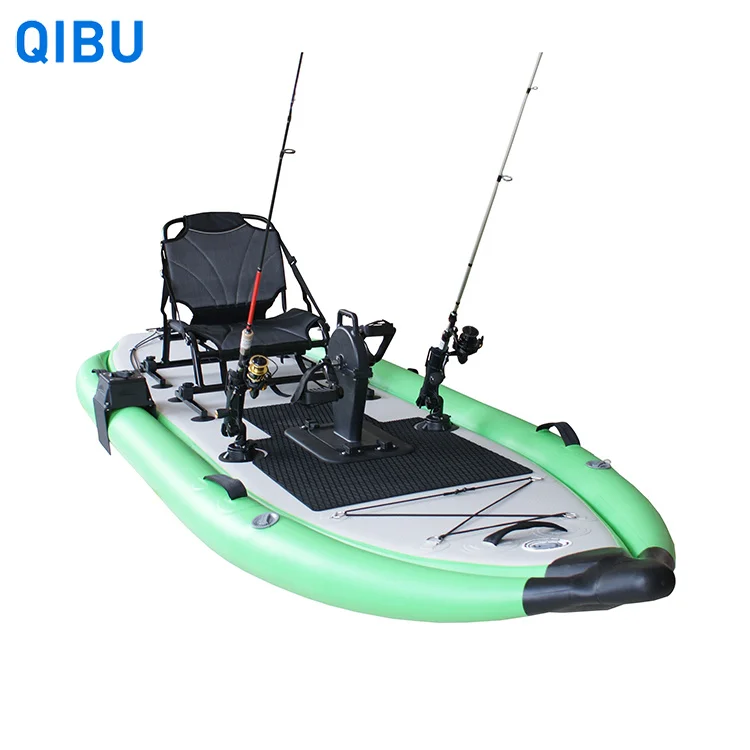 QIBU PHT-02 Latest Inflatable Boat Kayak inflatable fishing boats sit on top fishing kayak for sale