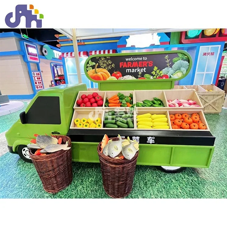 Domerry amusement equipment customized kids toy set playground indoor toys kitchen game equipment