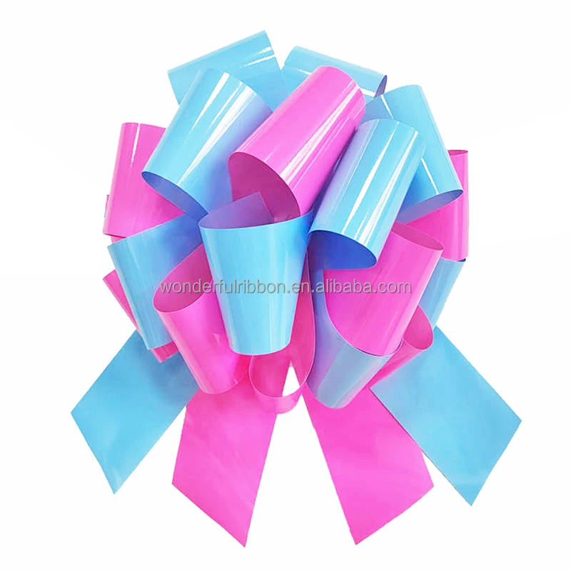 Big Car Gift Pull Bow Decoration Plastic Ribbon Large Bows for Wedding Car Decoration