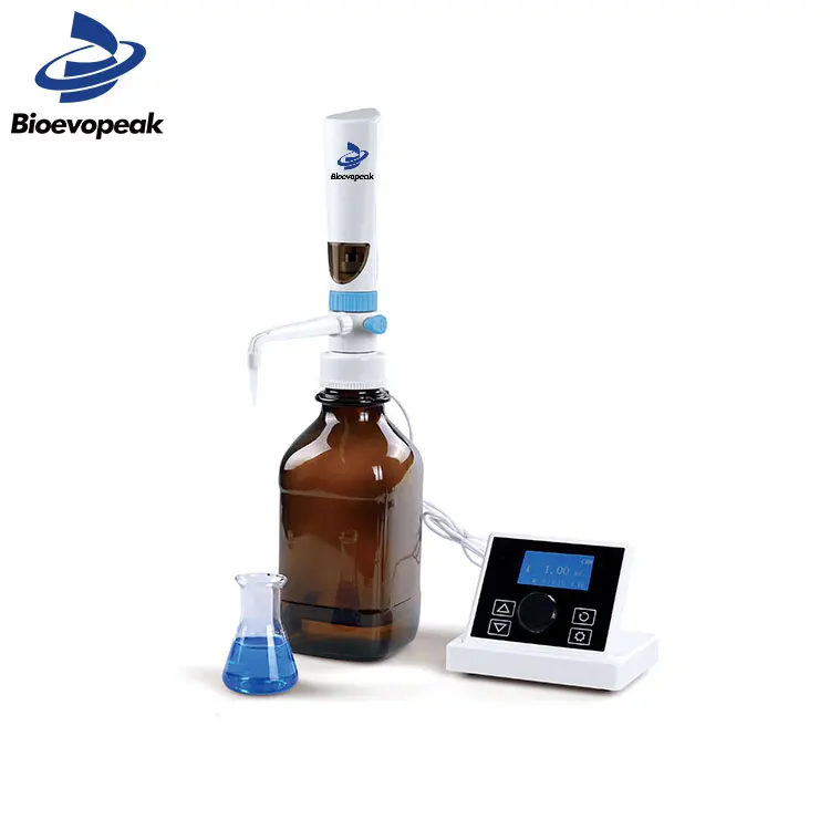 Bioevopeak 0.1-99.9mL Laboratory Digital Bottle-Top Dispenser