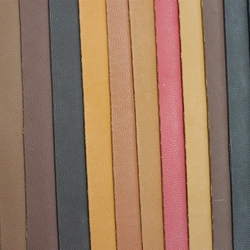 Soft Garment Leather Pvc Synthetic Material for Clothing Making