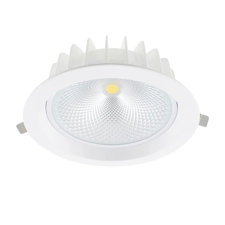 Commercial supermarket led downlight 15W 20W 30W 4 6 8inch COB Anti -fog recessed down light