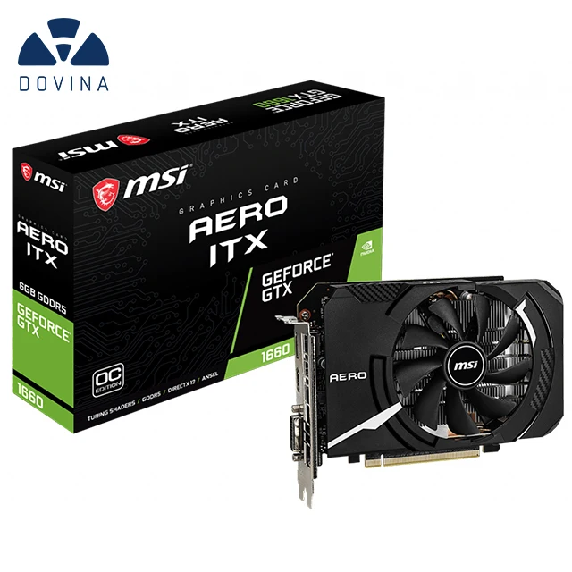  Графическая карта GeForce 6 ГБ 1660 GTX Super DDR6 Новая графическая 1660Ti для