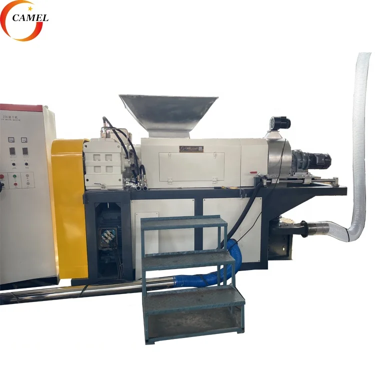 Camel machinery PP PE film Squeeze Dryer machine plastic film pelletizing line PP film recycling granulator  machine