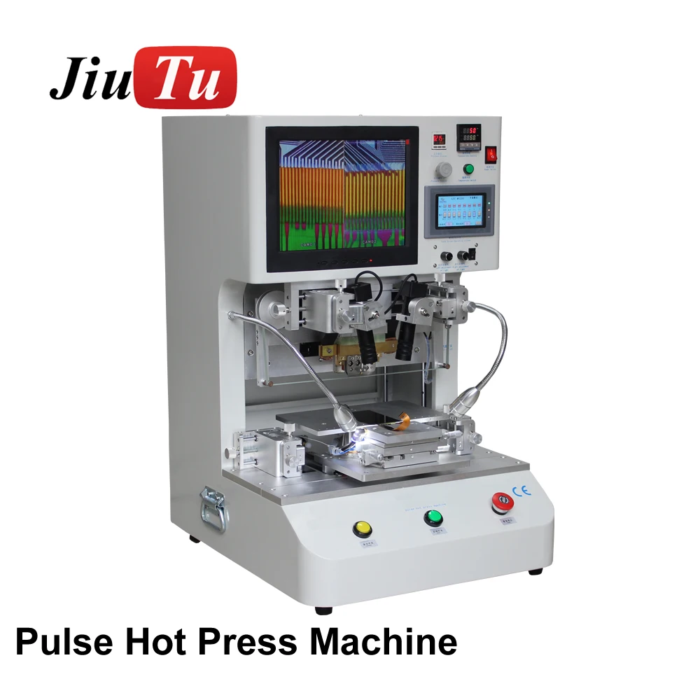 Импульсный горячий пресс для гибкого плоского кабеля FFC, плоская печатная плата, сварочная машина ACF для склеивания
