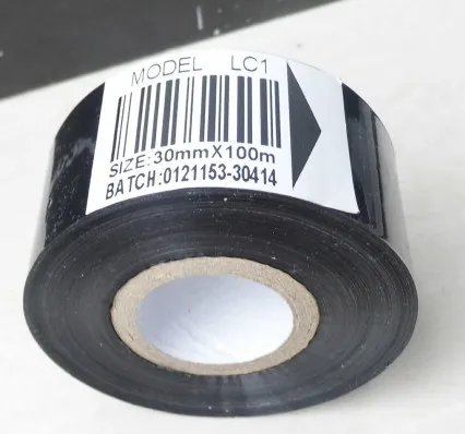 
50pcs/lot, 30 * 100M ribbon tape inl roll for the HP-241B / DY-8 /HP-30 ribbon coder, date encoder 