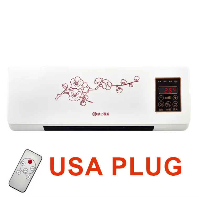 heating fan portable heater manufacturers indoor electric portable plug-in hot fan heater