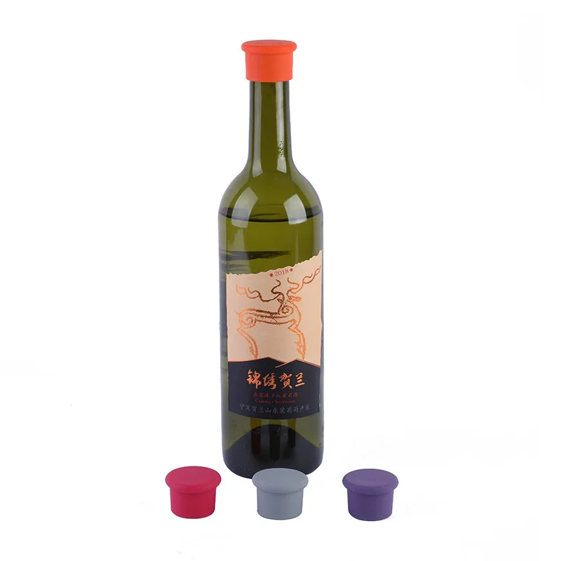 Liquor Whisky Wine Spirit Bottle Stopper With Custom Logo Wine Glass Stopper Plug Chock Cork Cap