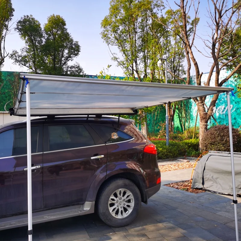 Hot Sale 4x4 Side Awning Camp Retractable Terrace Awning SUV Side Camping Rv Awning
