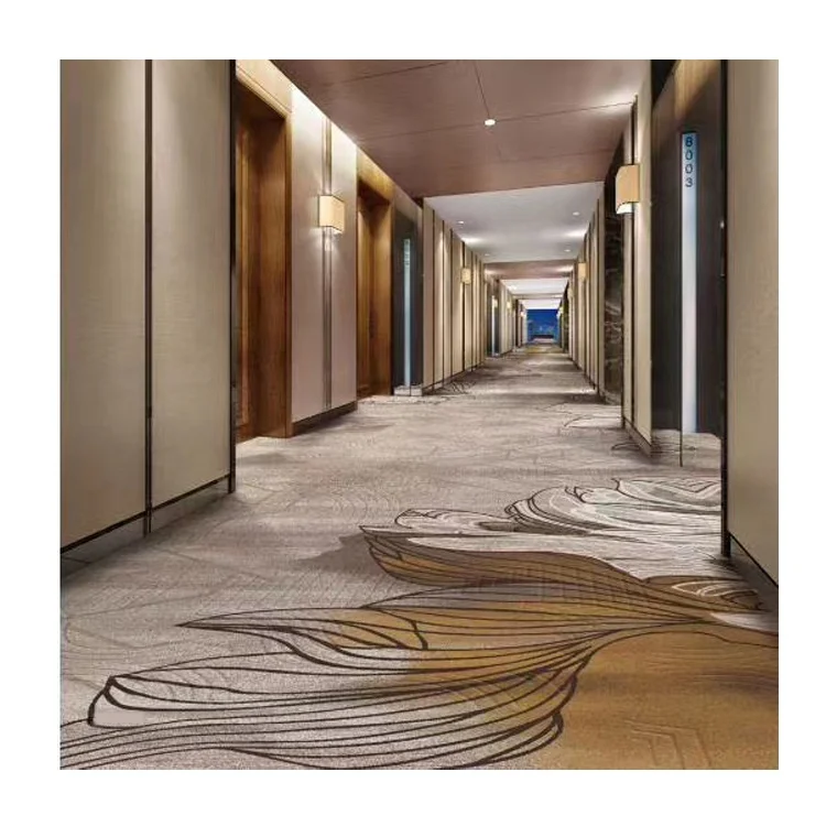 Xnuoao Custom heavy traffic 12mm nightclub Casino wilton PP carpet wall to wall carpets designs rolls for auditorium