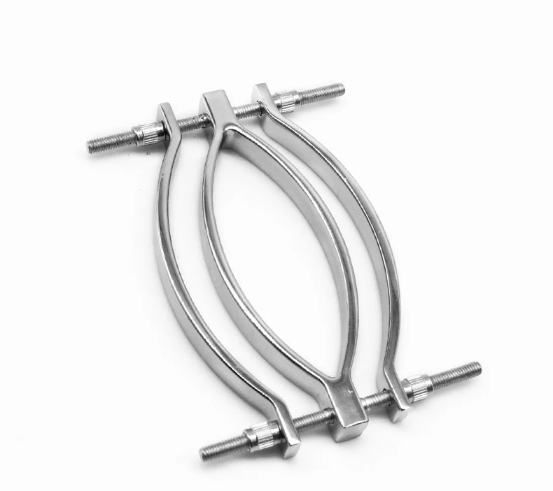 Metal labia clip female alternative SM tool expansion peep adult sex products