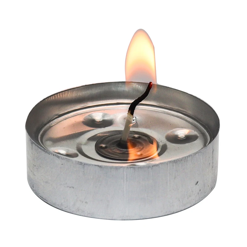 UK Long Burning 8 Hours Round Christmas Tealight Candle for Decoration