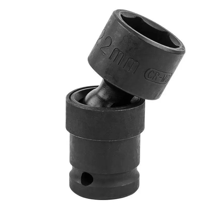 Universal Integrated Swivel Impact Socket Set 17mm with 13mm 19mm 15mm Hex & Square Sockets for Industrial Applications