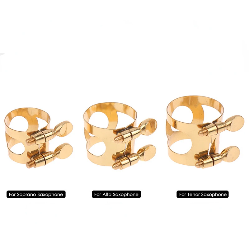 OEM латунный зажим для саксофона мундштук лигатурный кларнет деревянные духовые аксессуары музыкальных инструментов
