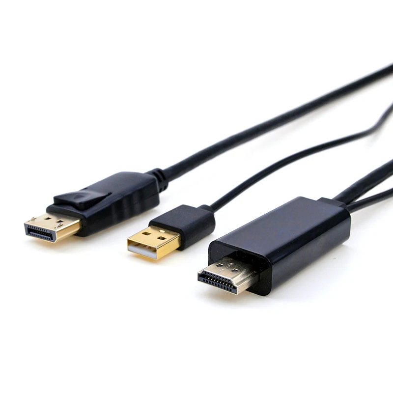 
Fast Delivery Adapters HDMI To Displayport Dp Cable 60hz 144hz For Gaming, Camera, Computer, Laptop 