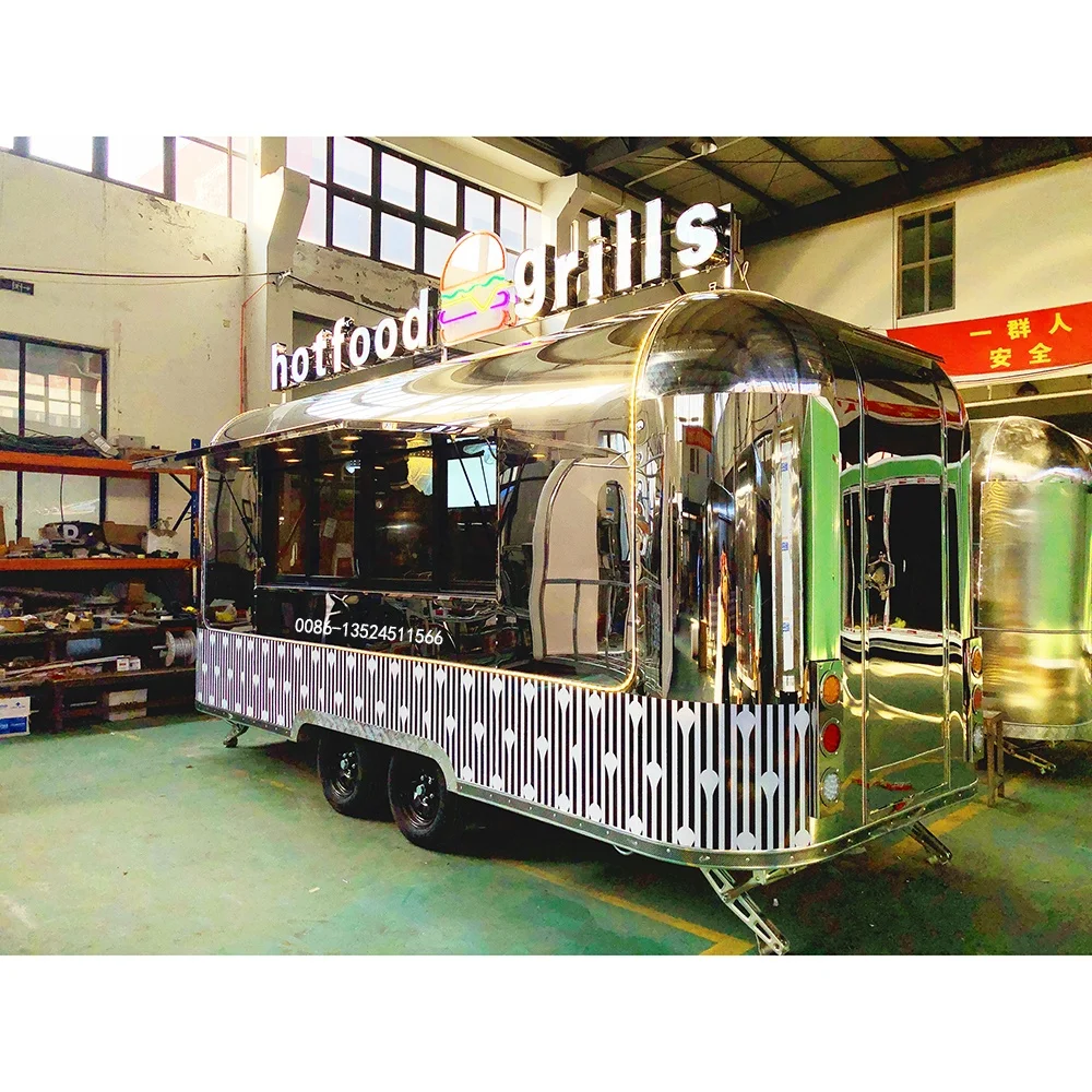 Mobile Food Trailer Tricyle Ice Roll Machine Cart Mobile Coffee Food Kiosk Tricycle Freezer