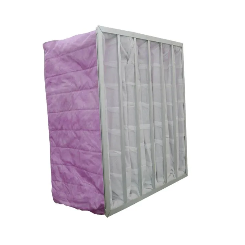 Durable Self Supported Synthetic Fibre Pocket F7 Air Filter for Clean Air