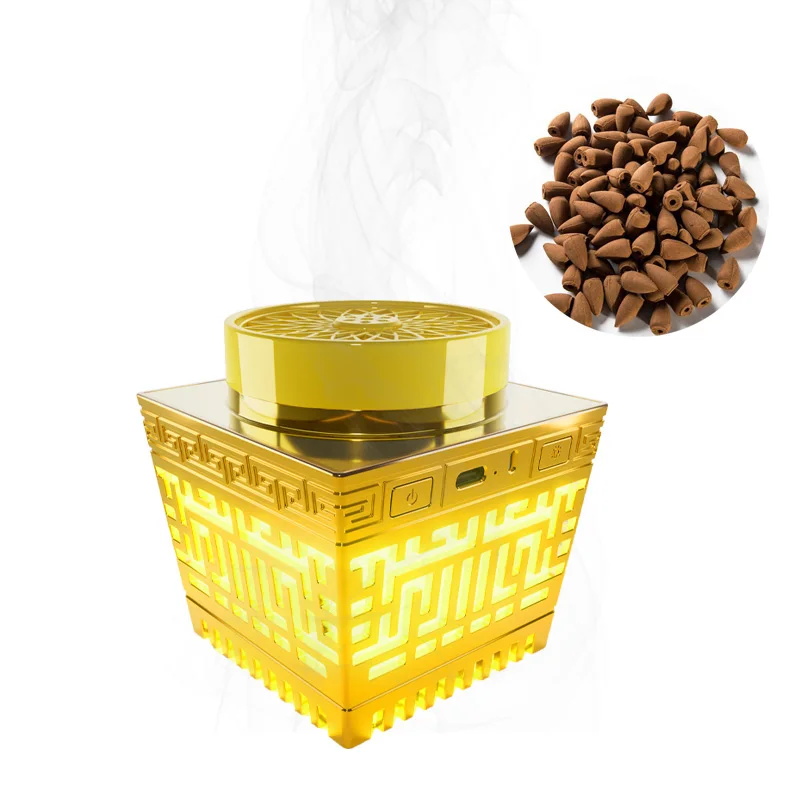 Middle East Modern Arabian Chargeable Incense Burner Bukhoor Type C Bakhoor Customized Car Incense Burner