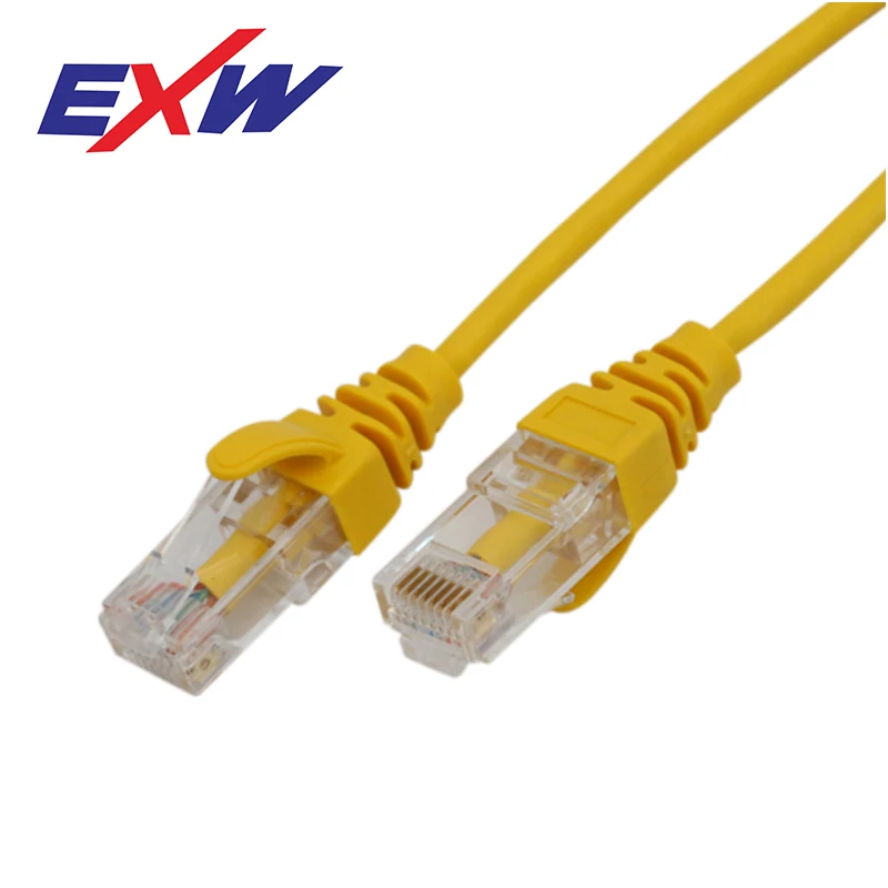  Лидер продаж проводка сетевого кабеля cat6 тонкий патч-корд кабель