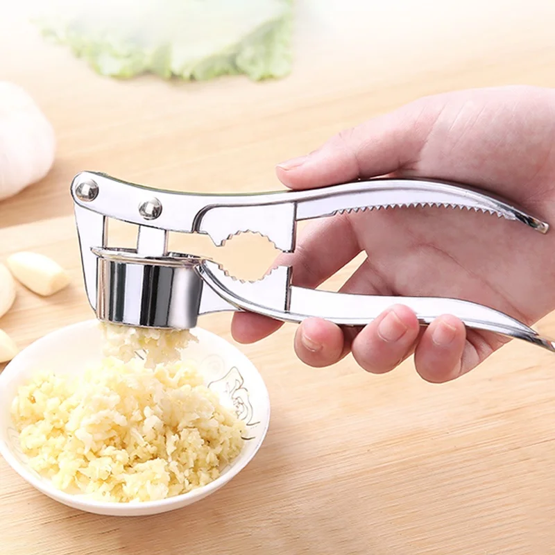 
Лидер продаж на Amazon, кухонные аксессуары, дробилка для чеснока из цинкового сплава 