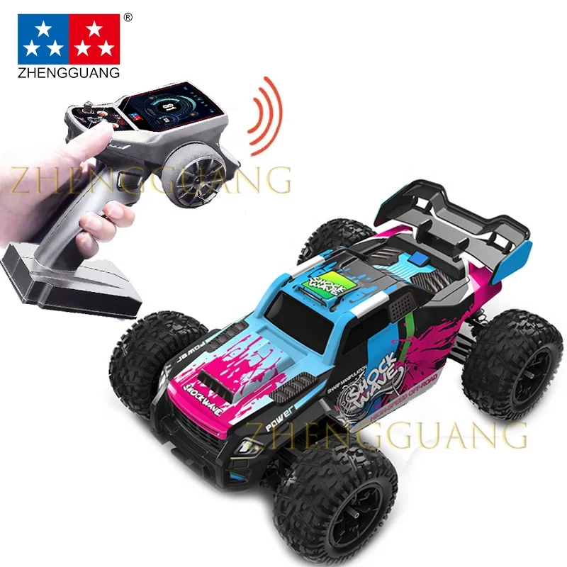 Игрушечные 1:16 весы Zhengguang Радиоуправляемый автомобиль высокая скорость внедорожник 2 4 г 4WD 40 км/ч 60 высокоскоростной