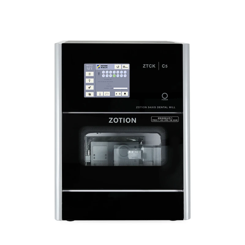 ZOTION  CAD CAM 5 Axis Dry Dental Zirconia Blocks  Milling Machine from Manufacturer