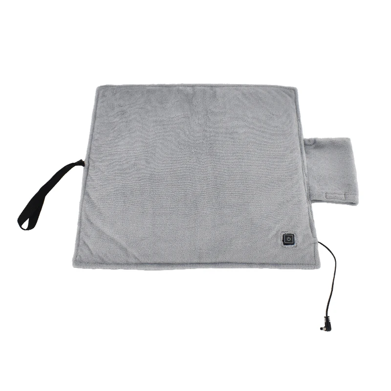 Best Selling Rechargeable Heating pad heated mini blanket auto off heating pain relief pack for body use warmer pad