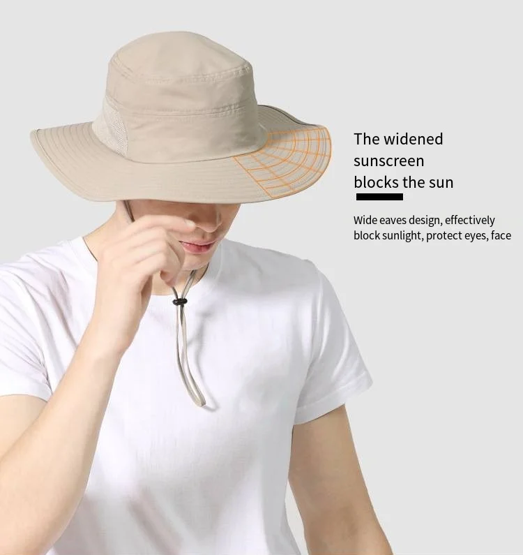 Spot direct selling Sun Hat with Neck Protection Unisex visor hat for men stylish headwear Outdoor Fishing Cap with Face Mask