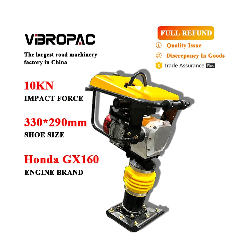 SS-TM80 Max compaction depth 45cm Engine Robin EH12-2D Vibratory Tamping Rammertamping rammer rm80