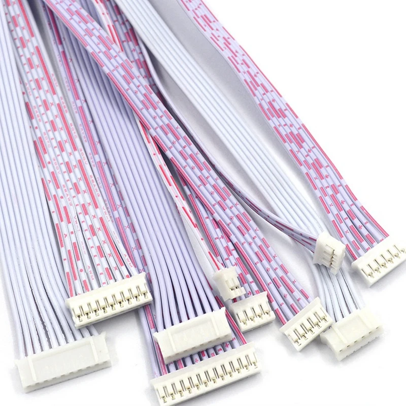 Custom JST ZH PH EH XH 1.0 1.25 1.5 2.0 2.54mm Pitch 2/3/4/5/6 Pin Connectors Cable assembly Wire Harnesses